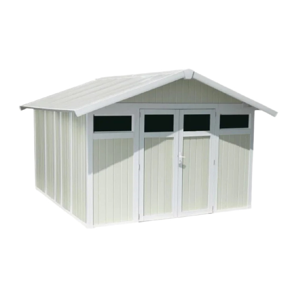 物置小屋の収納スペース - 屋外使用に適した金属製 - 300 x 250 x 220