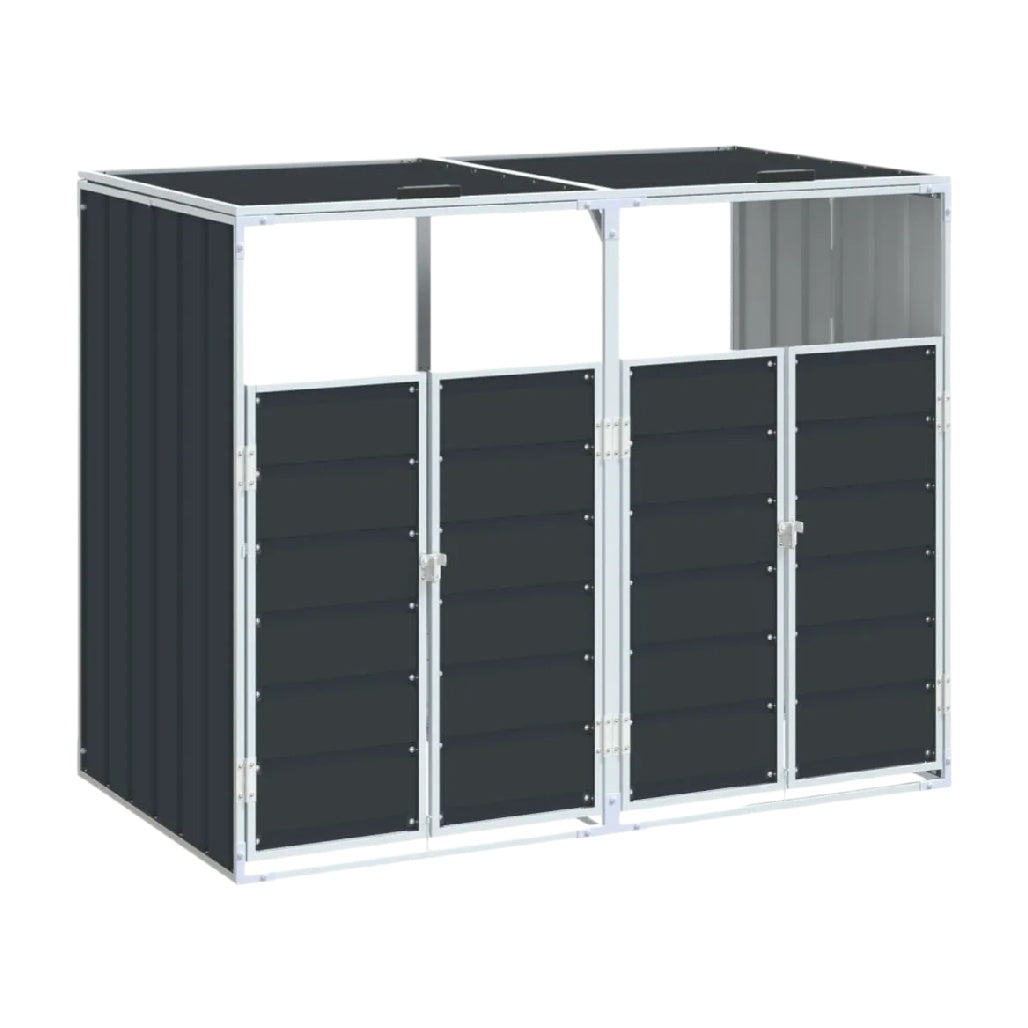 金属製収納ボックスの庭用 - スチール製 - 50 x 50 x 60