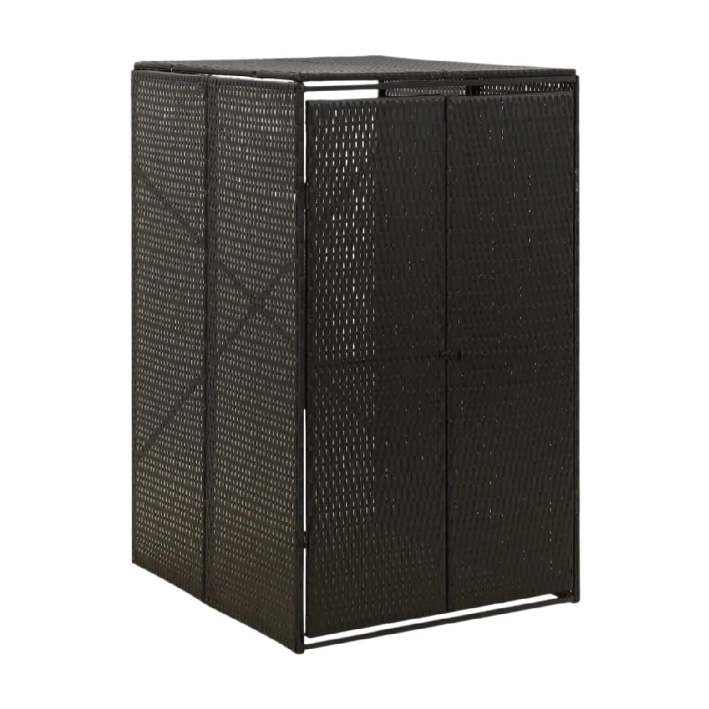 収納ボックス用ラタン製布団ラック - 80 x 60 x 140