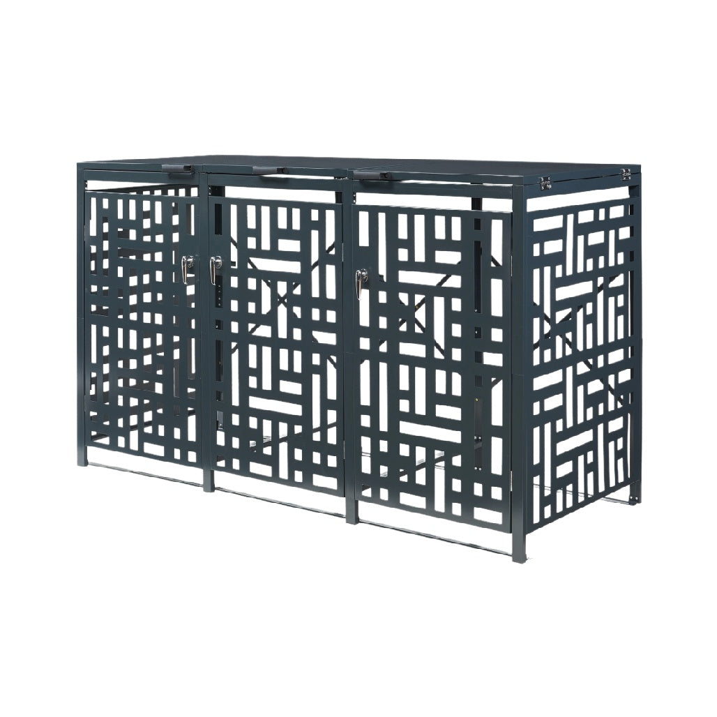 メタル製収納キャビネット - オフィスや家庭での整理整頓に使用 - スチール製 - 150 x 60 x 80