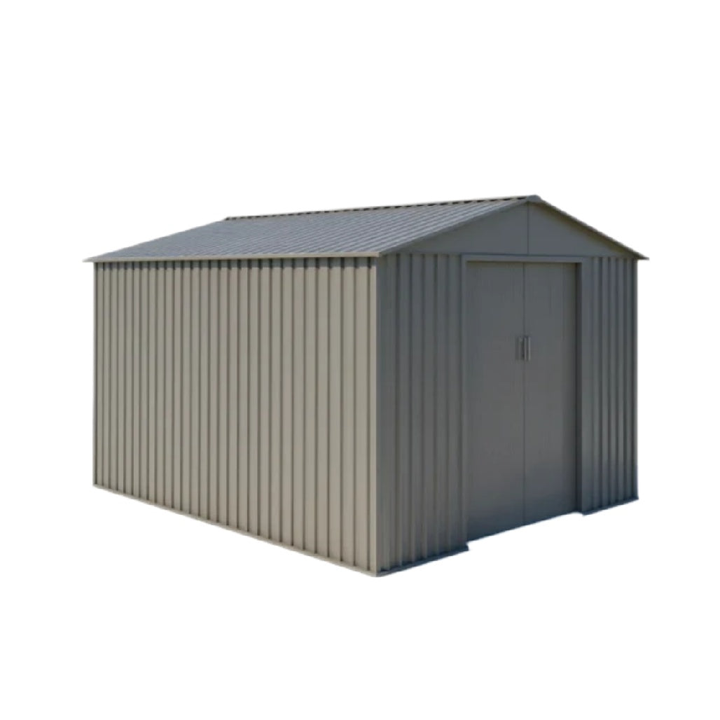 金属製の物置小屋 - 家庭用収納スペース - スチール製 - 300 x 250 x 200